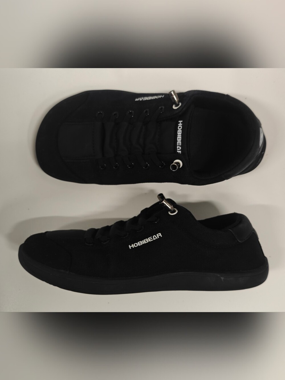 Hobibear Barefoot Shoes EU 39 Men’s 6.5 Women’s 8 Minimalist Zero Drop Black Sne